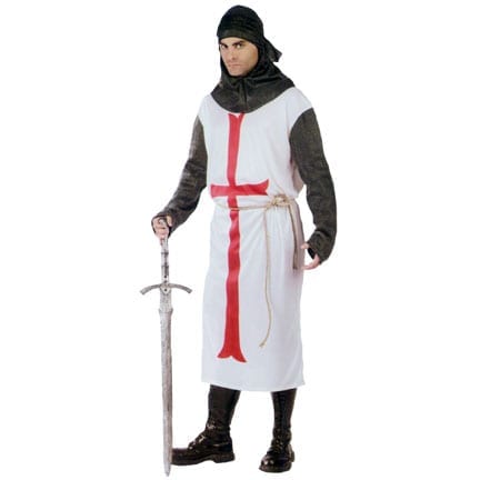 Templar Knight Adult Costume-0