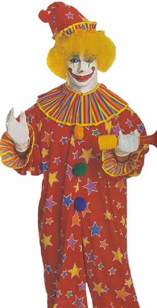 Starburst the Clown Adult Costume-0
