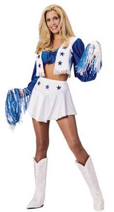 Dallas Cowboys Cheerleader Adult Costume-0