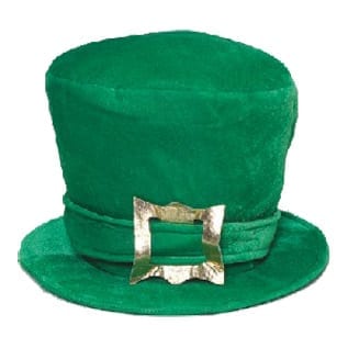Green Top Hat with Buckle-0