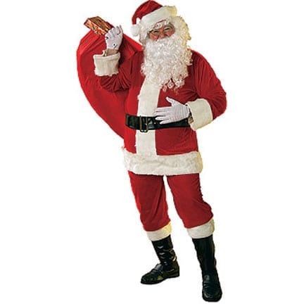 Velour Santa Suit-0