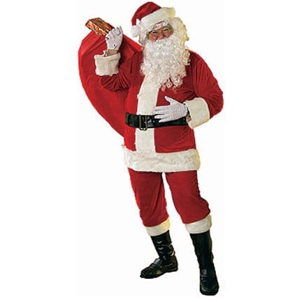 Velour Santa Suit Plus-0