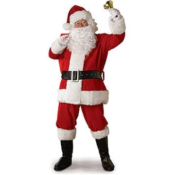 Regal Plush Santa Suit-0