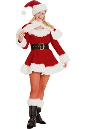 Miss Santa Adult Costume-0