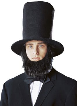 Lincoln Hat with Beard-0