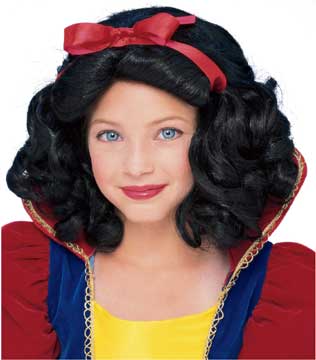 Snow White Childrens Wig-0