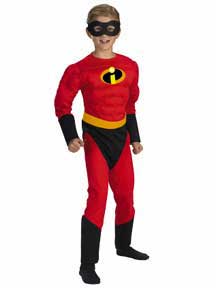 Mr. Incredible Muscle Children Costume-0