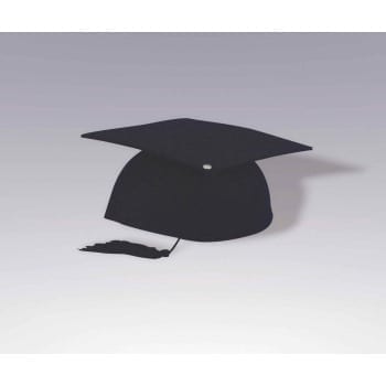 Graduation Cap - Black-0