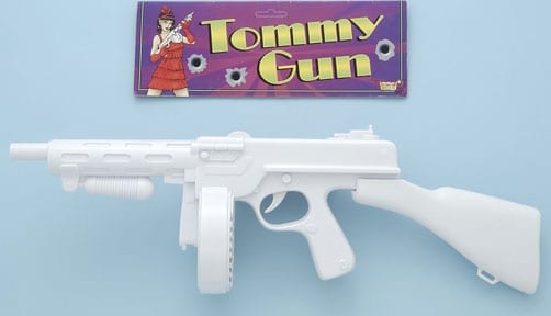 White Tommy Gun-0