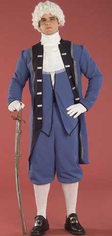 Colonial American Man Adult Costume-0