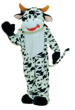 Moo Cow Mascot Costume-0