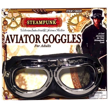 Steampunk Aviator Glasses-0