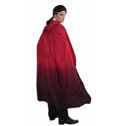56 Inch Red Faded Cape-0