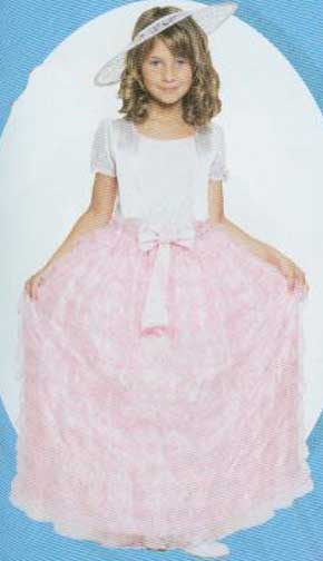 Southern Belle Pink Children Costume-0