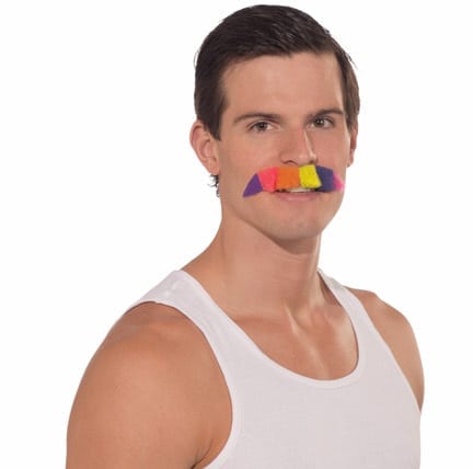 Rainbow Moustache-0