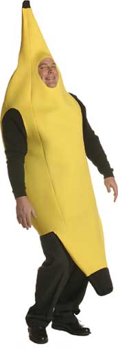 Plus Size Banana Adult Costume-0
