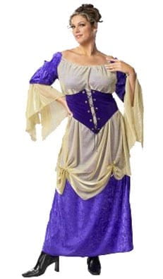 Renaissance Gypsy Plus Size Adult Costume-0