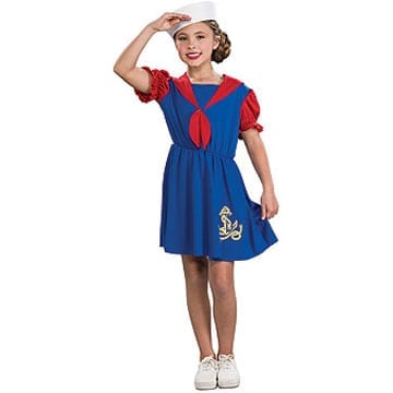 Sailor Girl Kids Costume-0