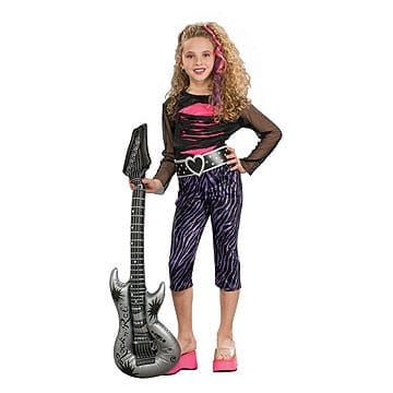 Rock Star Girl's Costume-0