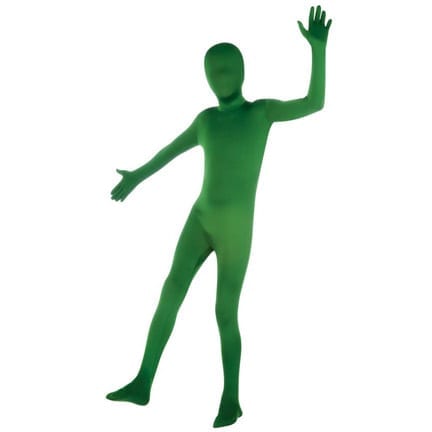 Green Kids 2nd Skin Suit-0