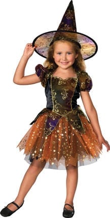 Elegant Witch Children's Costume-0