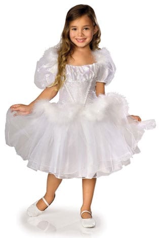 Swan Lake Ballerina Children Costume-0