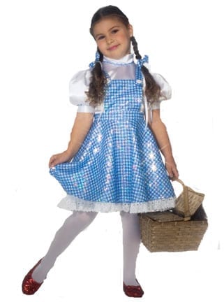 Sequin Dorothy Kids Costume-0