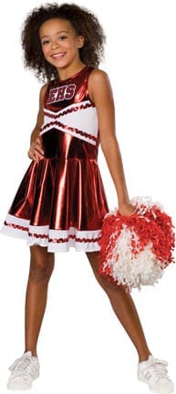 Deluxe Cheerleader Children Costume-0