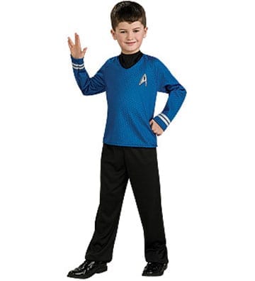 Star Trek Movie Spock Kids Shirt-0