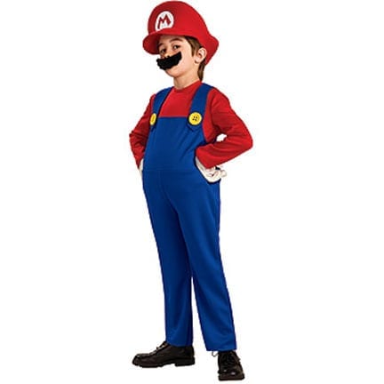 Deluxe Mario Children's Costume-0