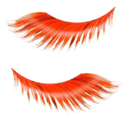 Feather Lashes Orange-0