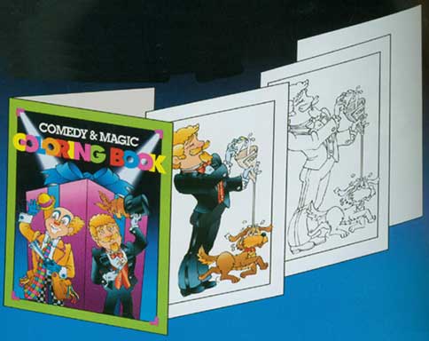Comedy & Magic Coloring Book-0