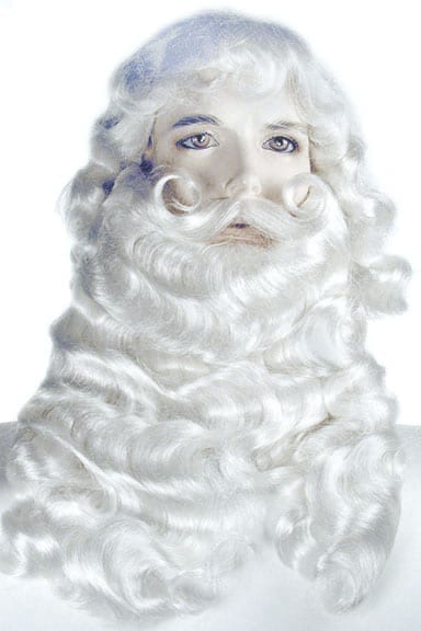 Santa Claus - Supreme Wig and Beard Set-0