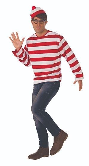 Where's Waldo Costume Adult - Costume Holiday House