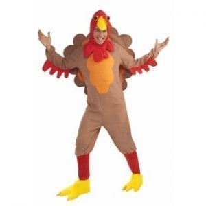 Adult Fleece Turkey Costume-0