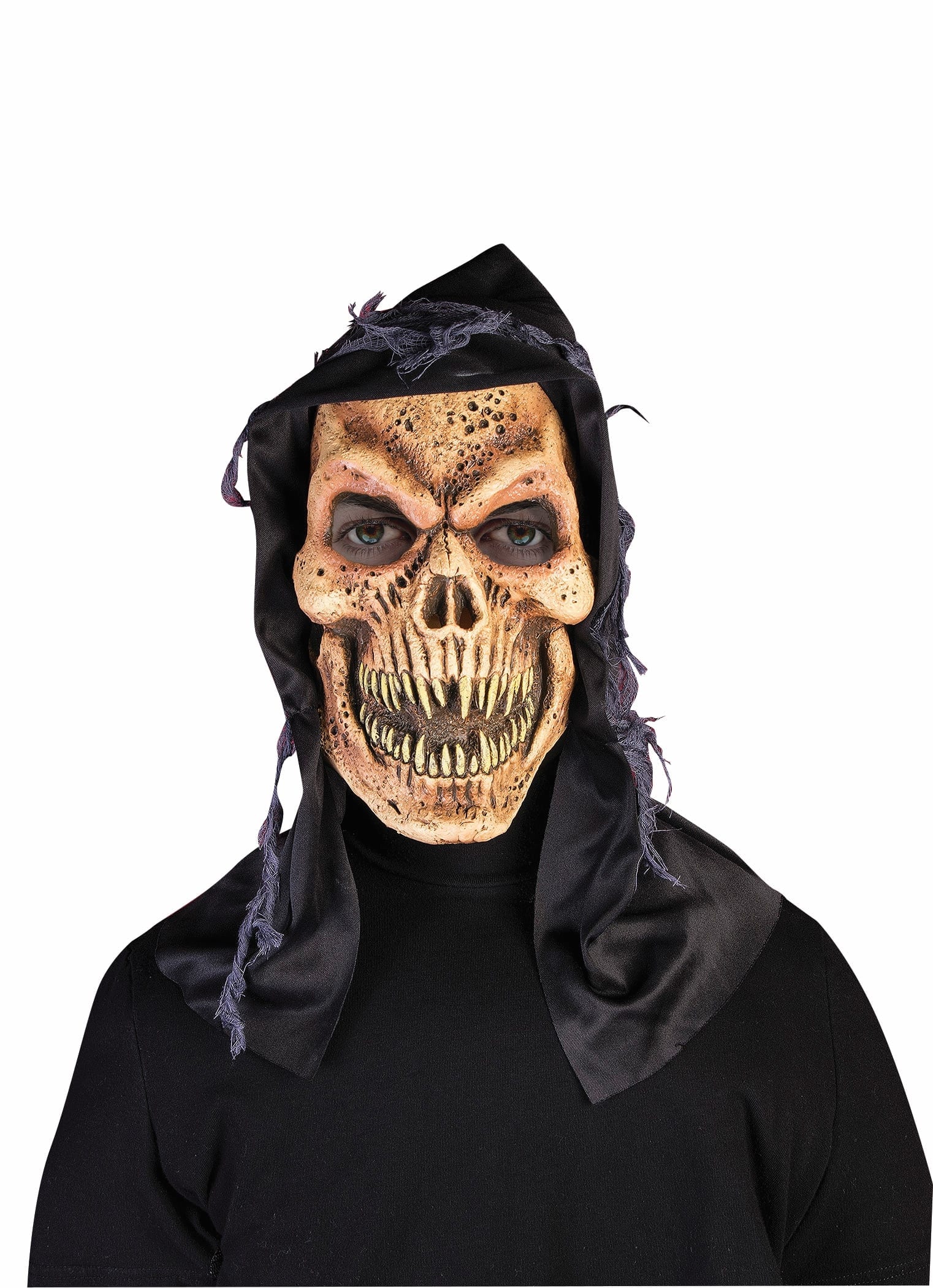 Vinyl Reaper Hooded Mask-0