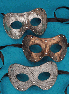 Soren Leather Masquerade Mask -0
