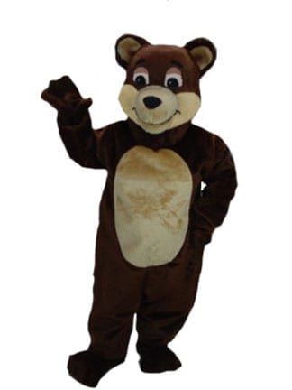 Chocolate Bear mascot-0