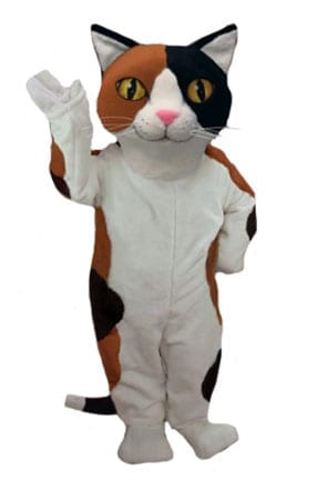 Calico Cat Mascot-0