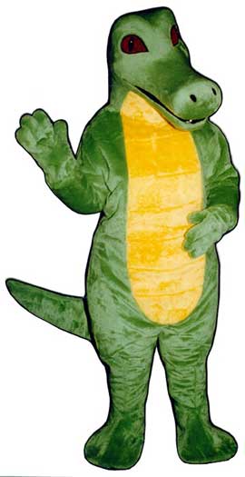 Crocodile Mascot Costume-0