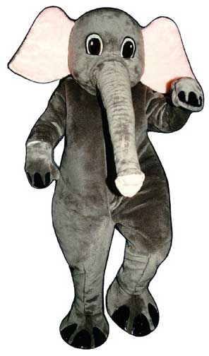 Elliot Elephant Mascot Costume-0