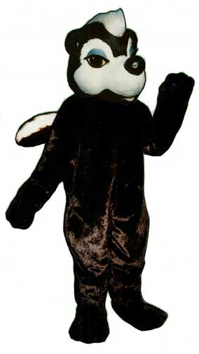 P.U. Skunk Mascot Costume-0