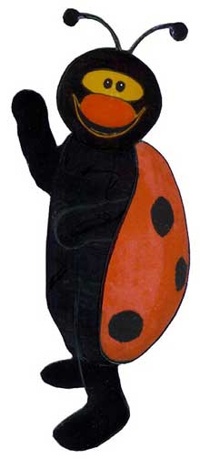 Ladybug Mascot Costume-0