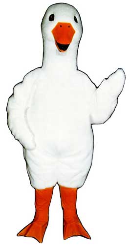 Realistic Goose Mascot Costume-0