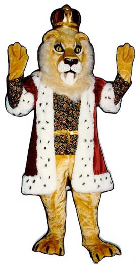 King Lionel Mascot Costume-0