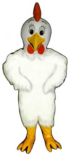 Henny Chicken Mascot Costume-0