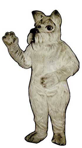 Scottie Dog Mascot Costume-0