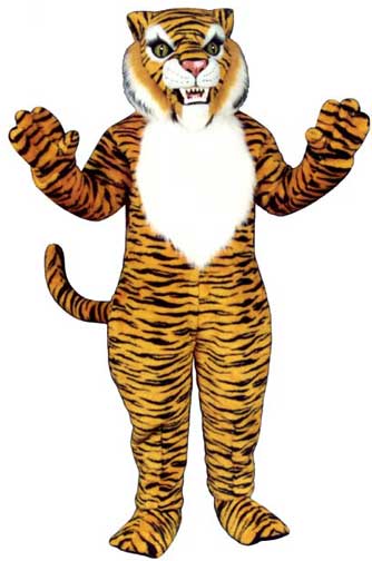 Tiger Mascot costume-0