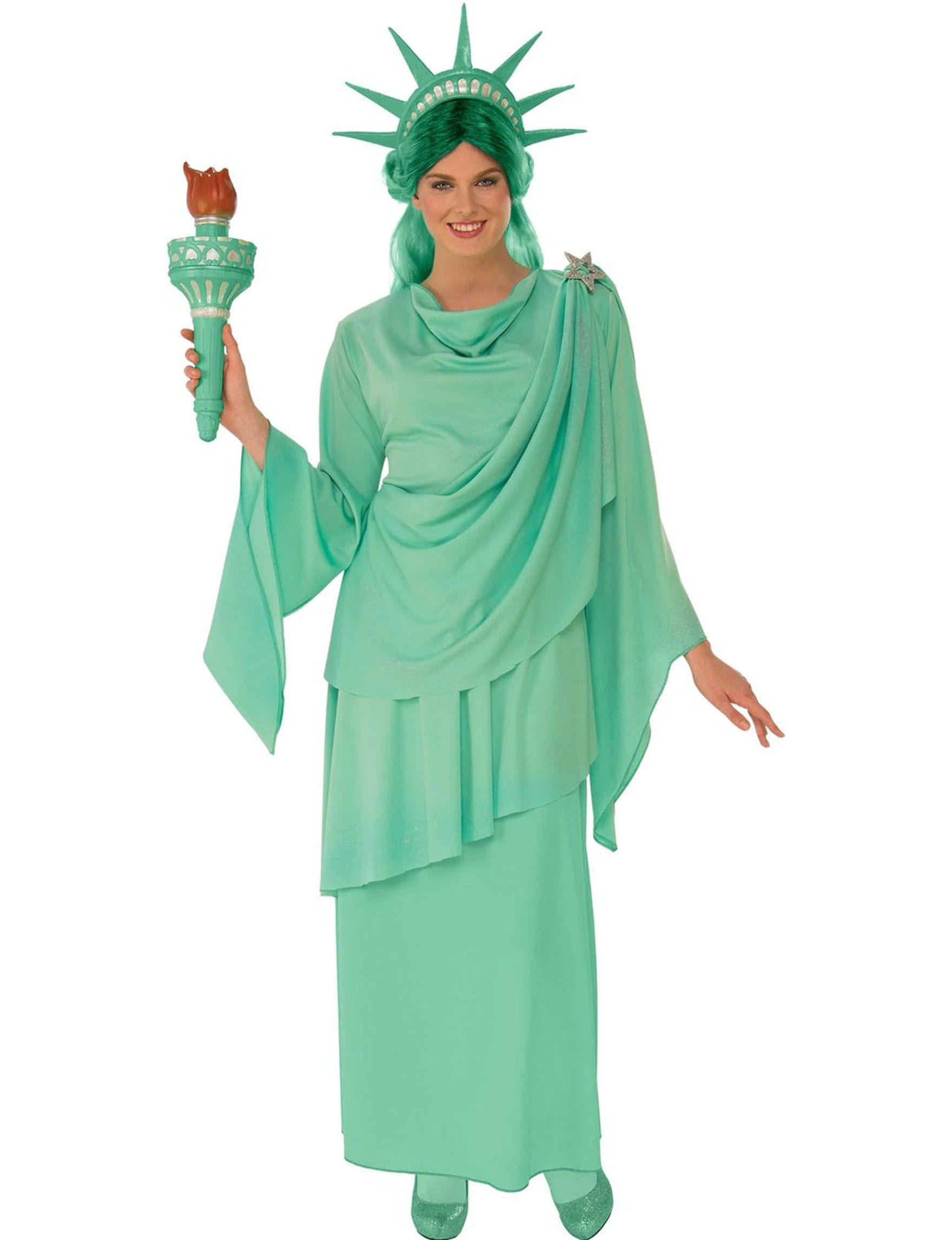 2-pc. Statue of Liberty Adult Costume - Costume Holiday House