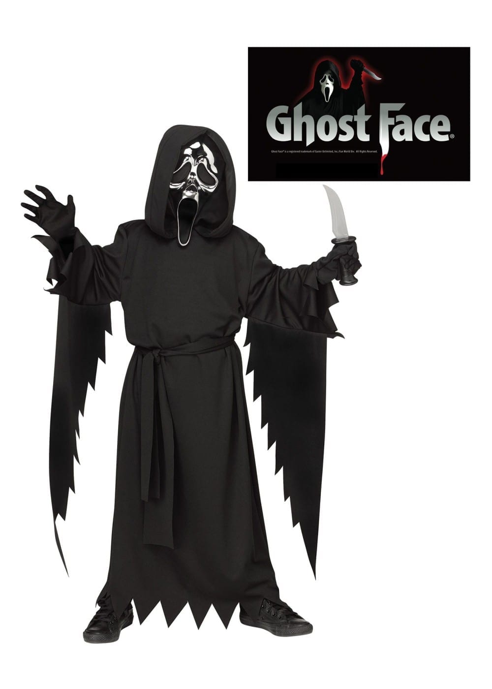Ghost Face Adult - 25th anniversary edition - Costume Holiday House